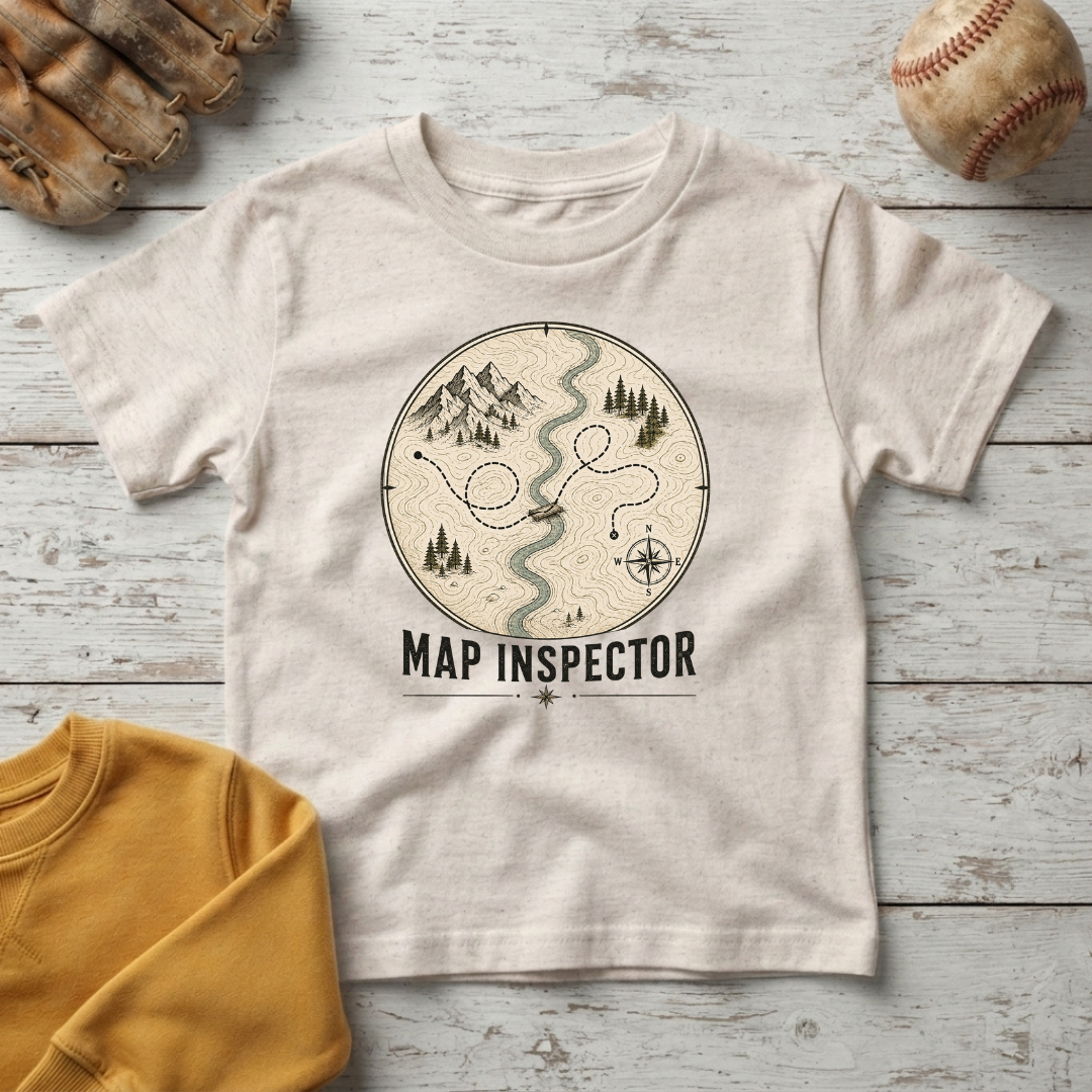 "Map Inspector" Adventure Map Graphic