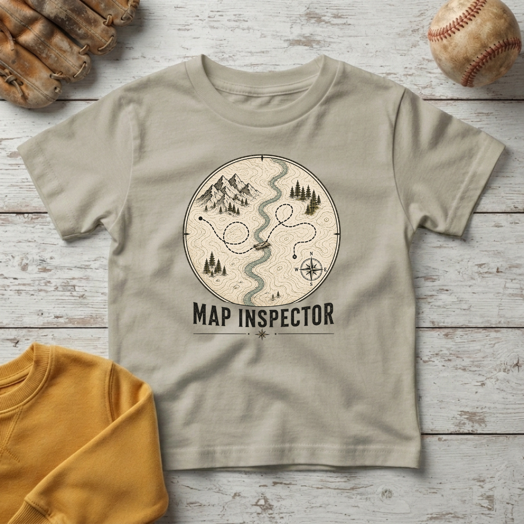 "Map Inspector" Adventure Map Graphic