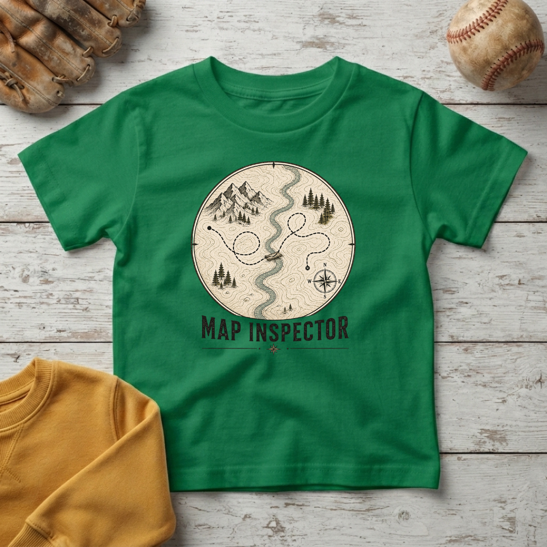 "Map Inspector" Adventure Map Graphic