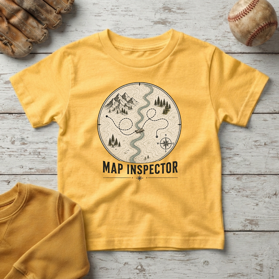 "Map Inspector" Adventure Map Graphic