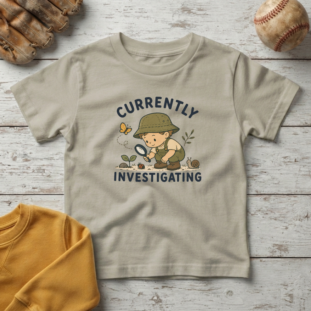 "Currently Investigating" Little Boy Explorer