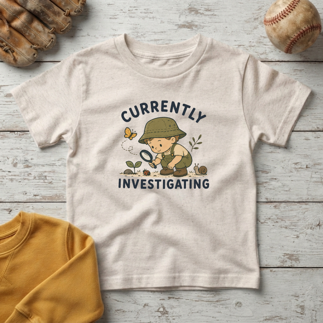 "Currently Investigating" Little Boy Explorer