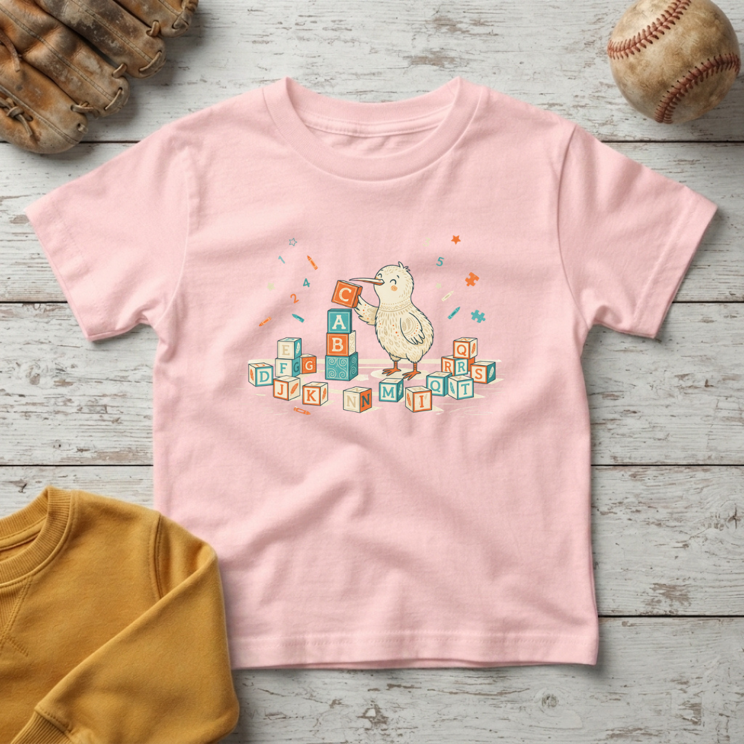 Kiwi Bird Stacking ABC Blocks +Toddler Size