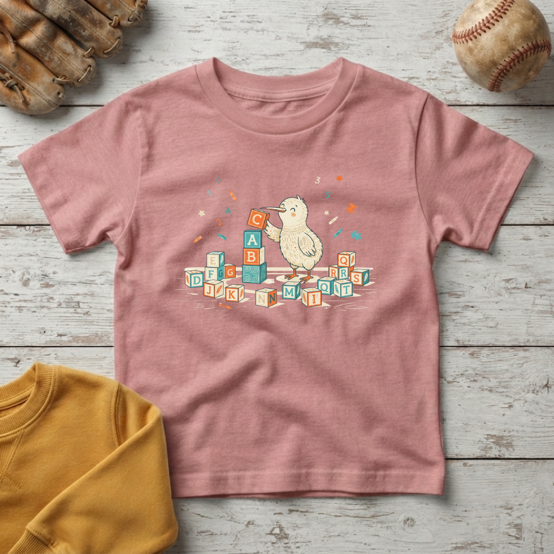 Kiwi Bird Stacking ABC Blocks +Toddler Size