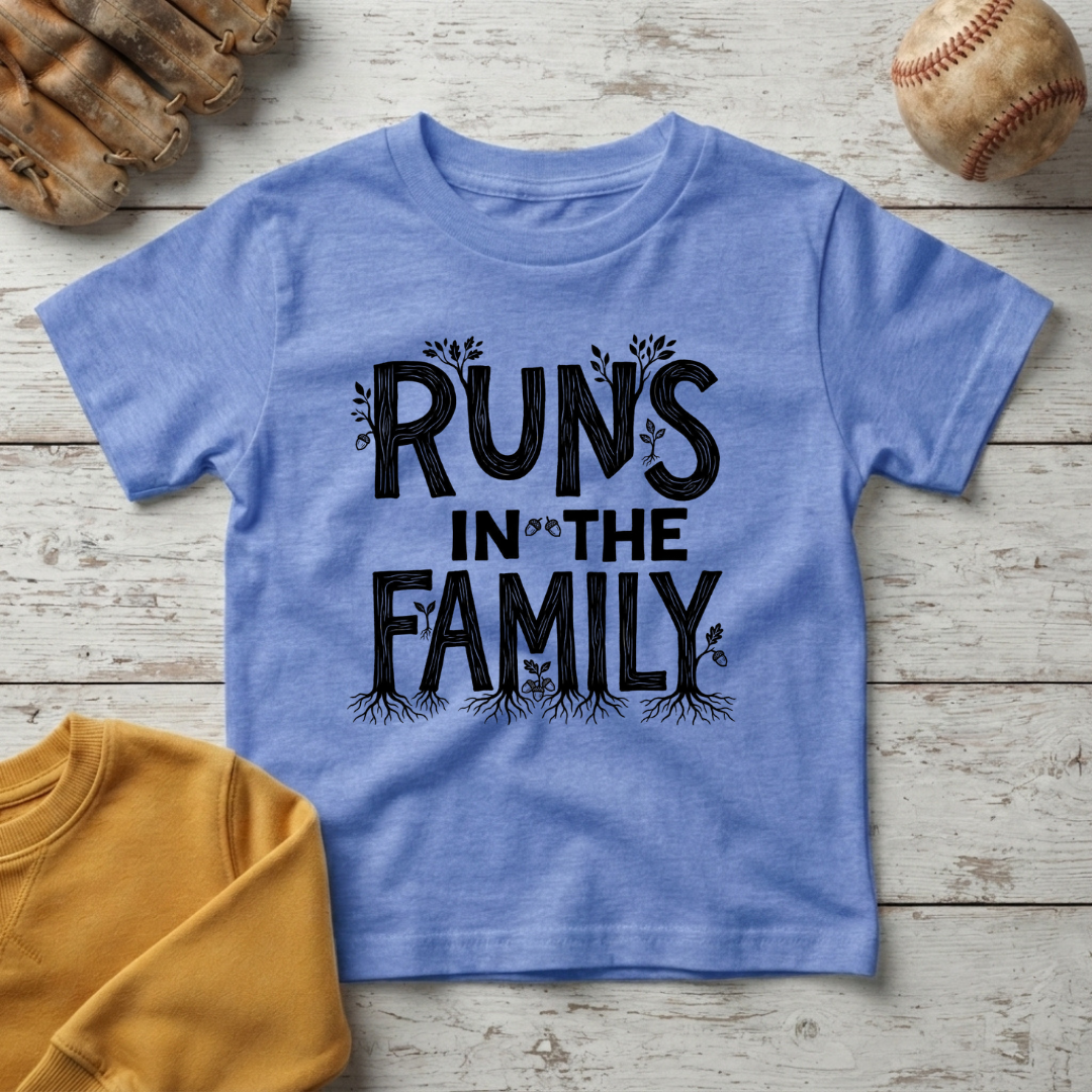"Runs in the Family" +Toddler Size