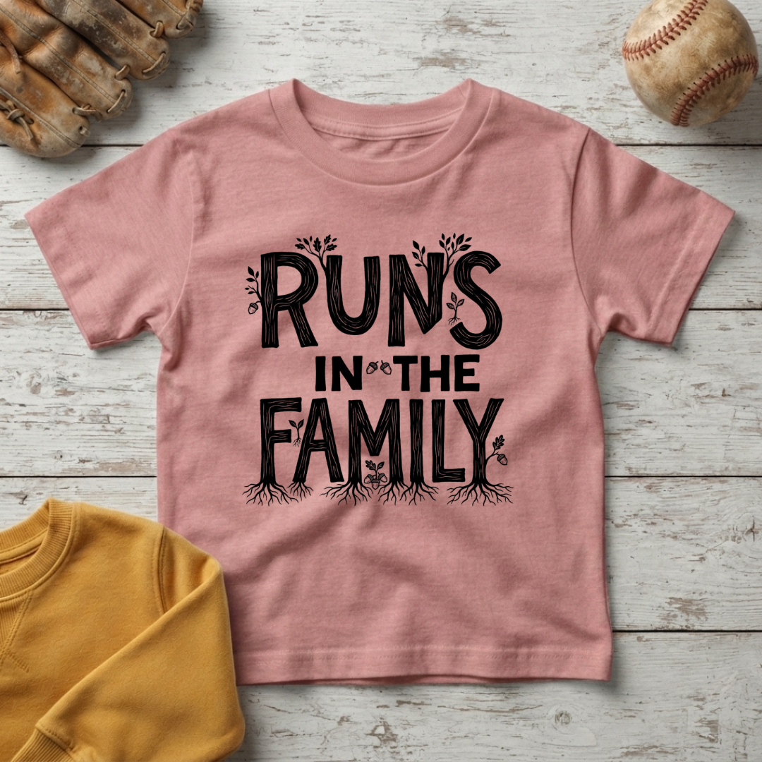 "Runs in the Family" +Toddler Size