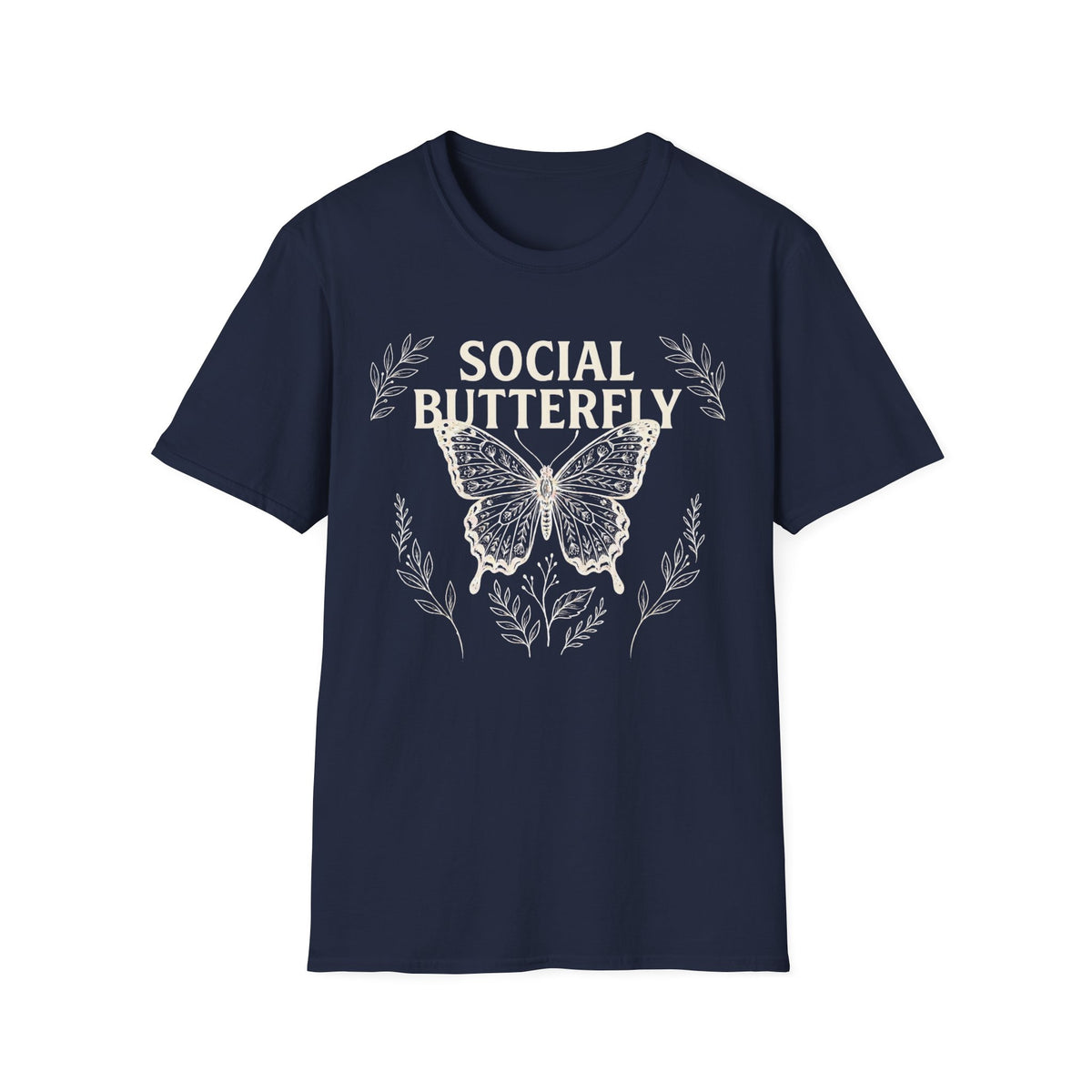 Social Butterfly T +Adult Size