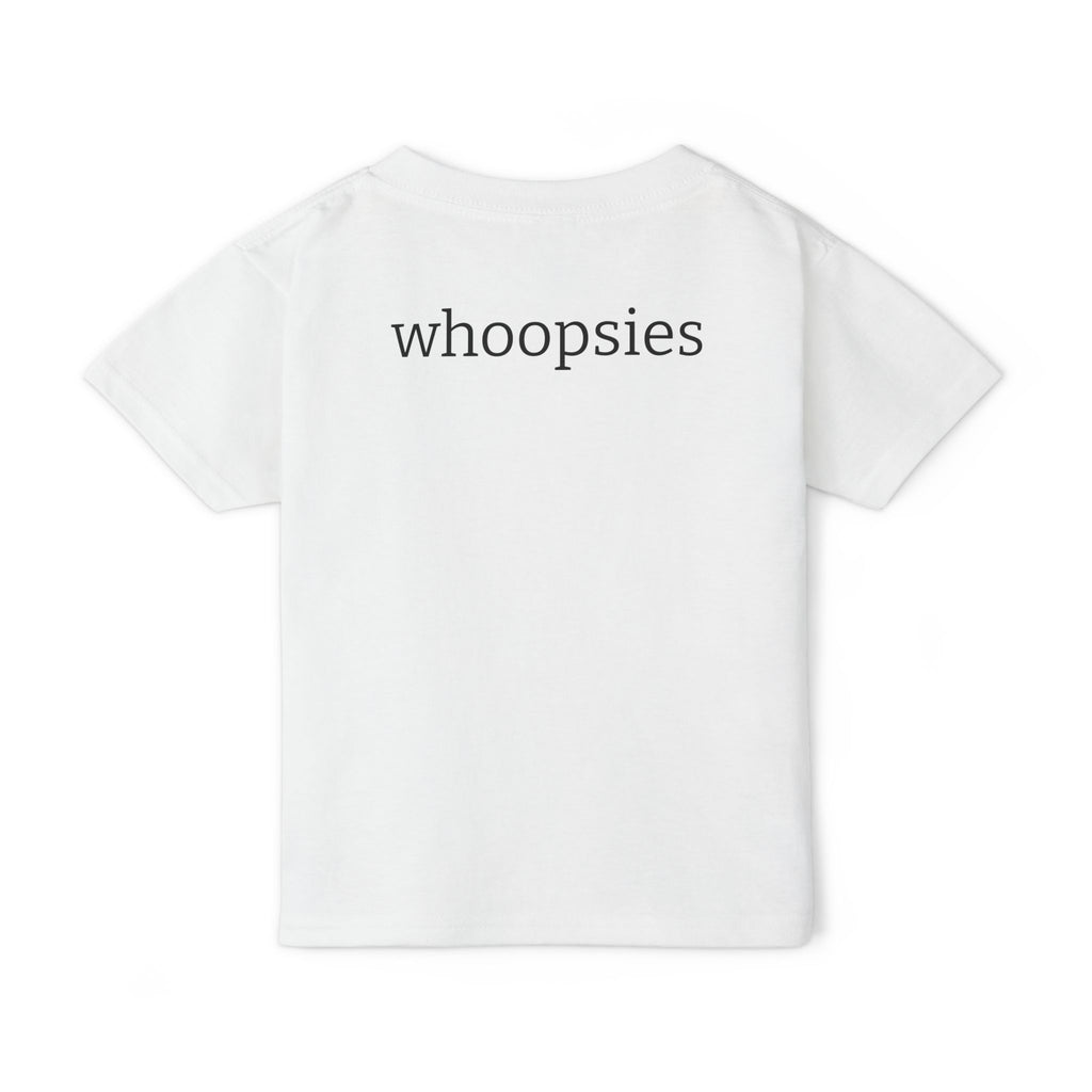 Whoopsies Toddler T-Shirt — relatable back print