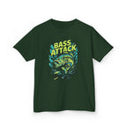 'Bass Attack' Kids Fishing T