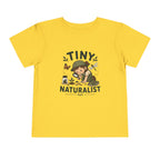"Tiny Naturalist" Cute Girl Explorer Kids Shirt