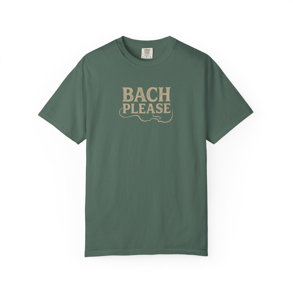 Bach Please Music Pun Graphic Tee