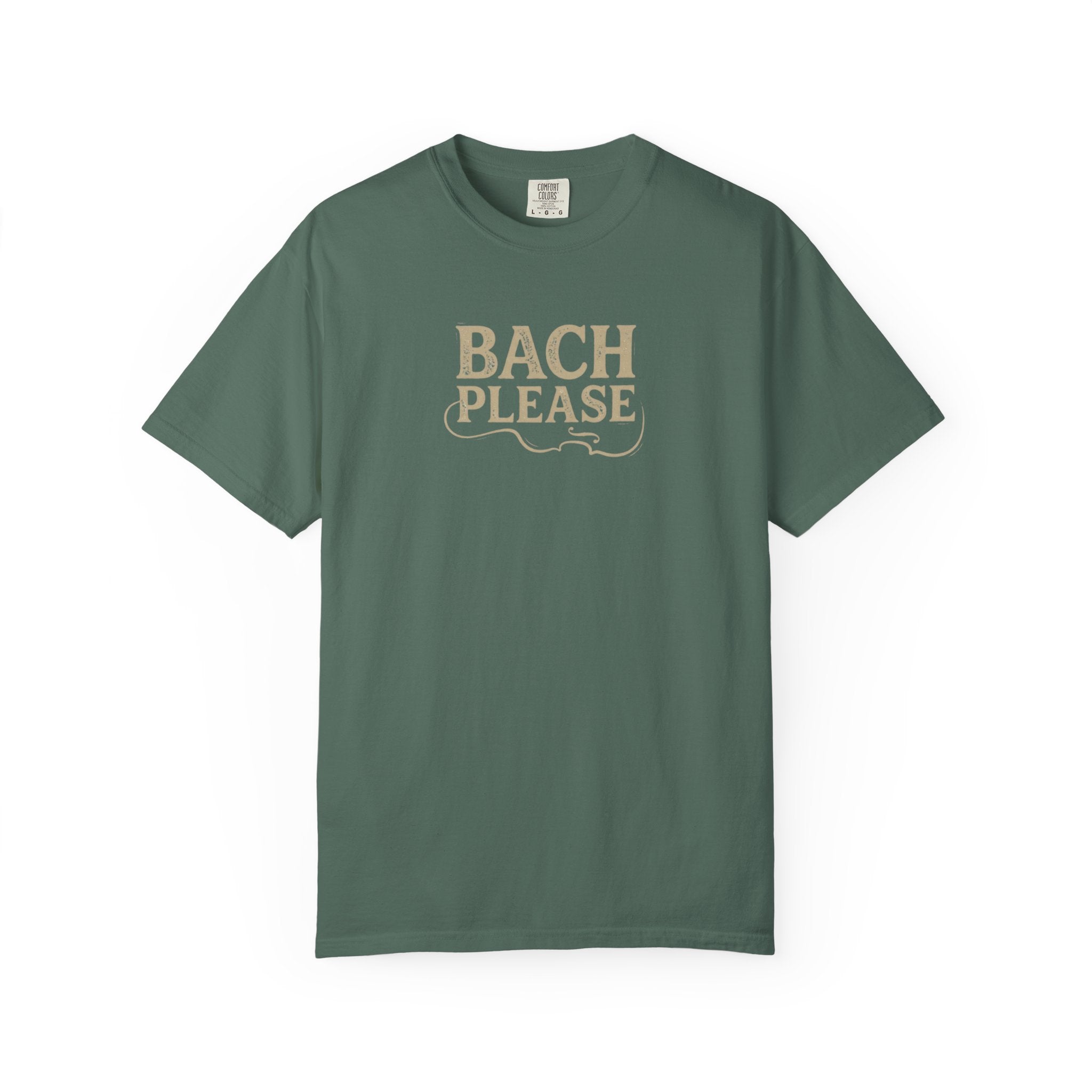 Bach Please Music Pun Graphic Tee