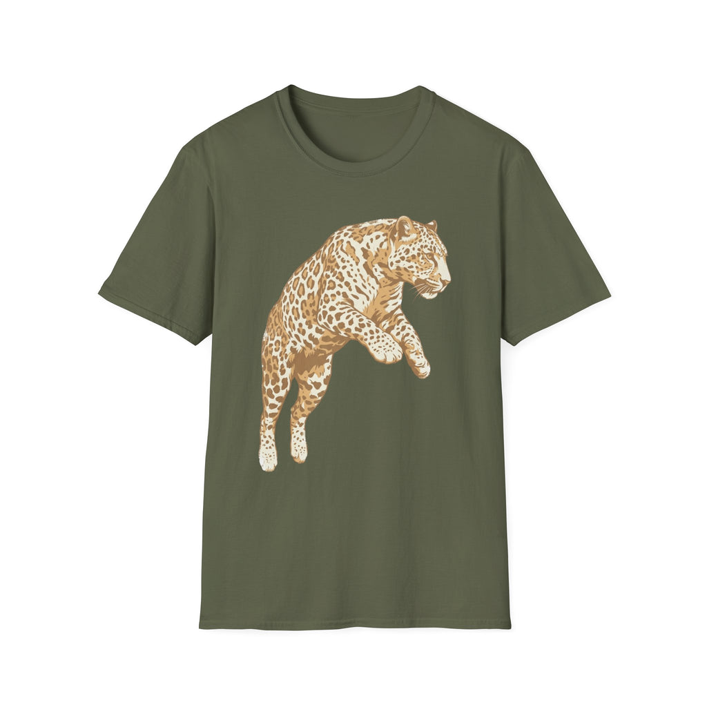 Leaping Leopard Graphic T