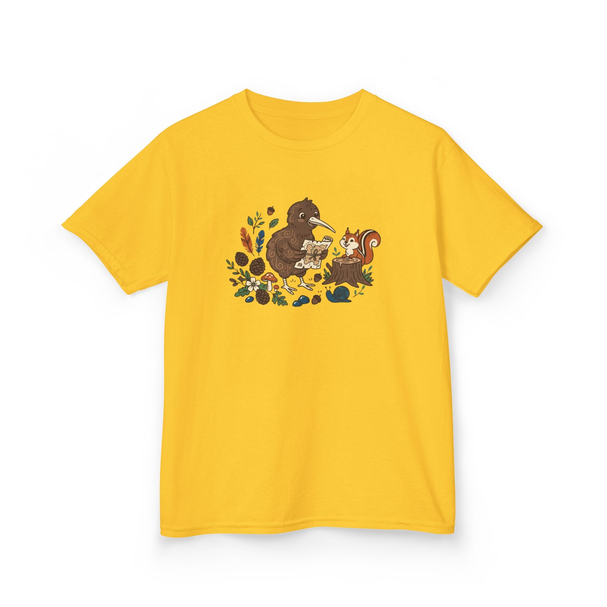 Woodland Friends Kiwi & Squirrel Graphic