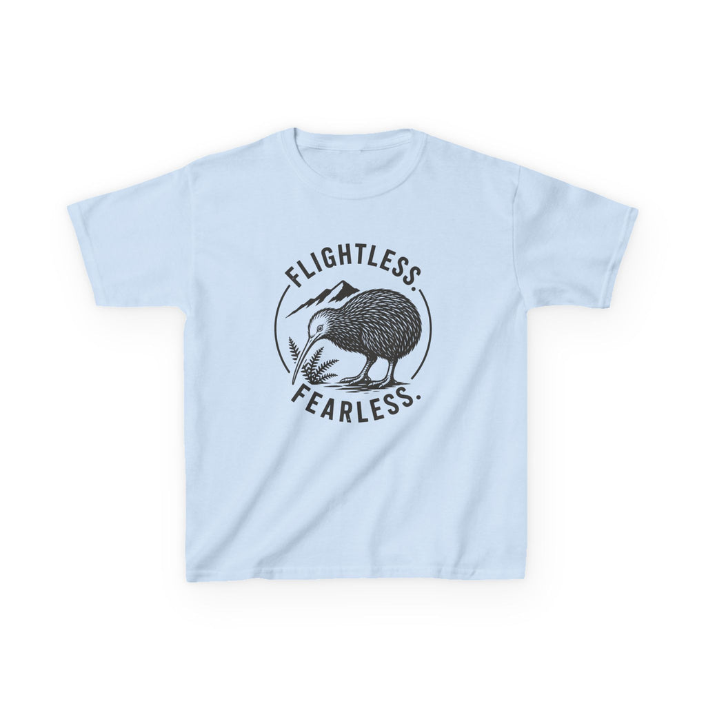 'Flightless Fearless' Kiwi Graphic T-Shirt