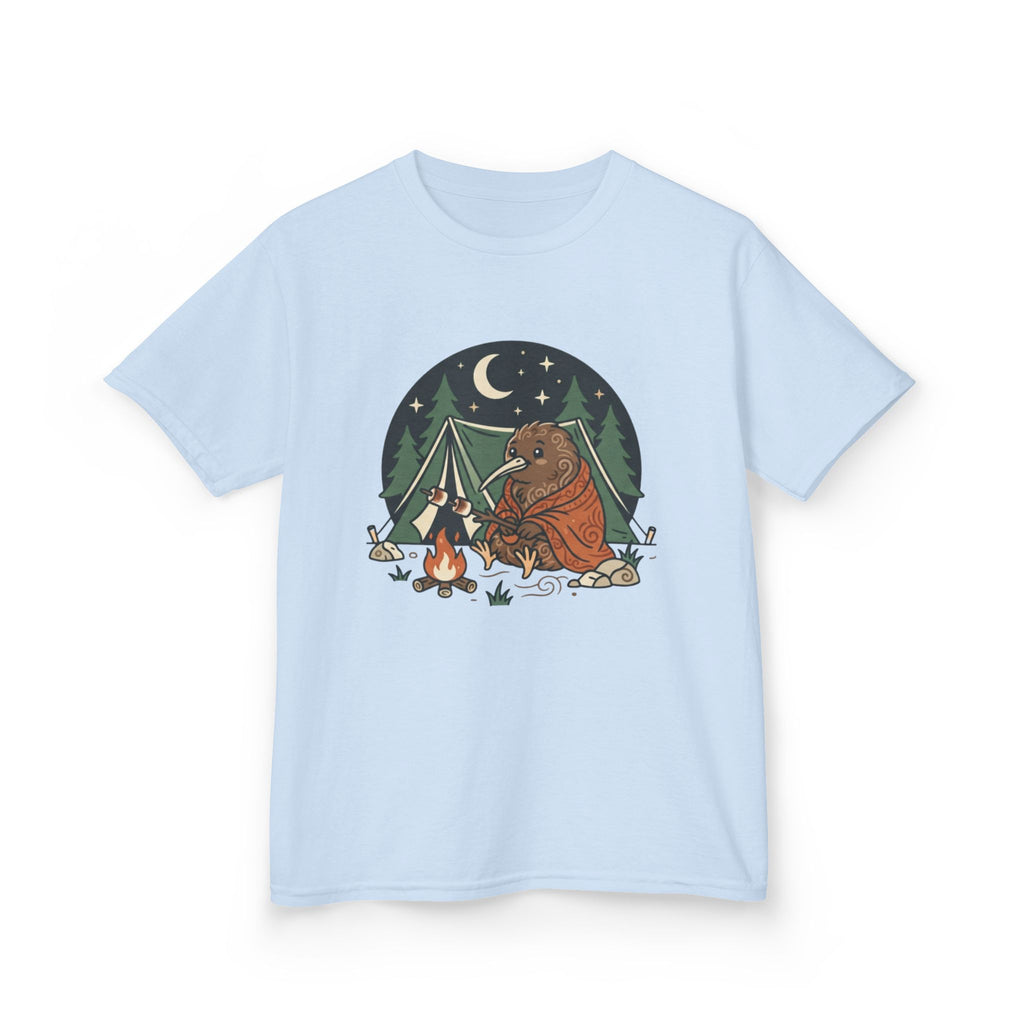 Camping Kiwi under the Night Sky