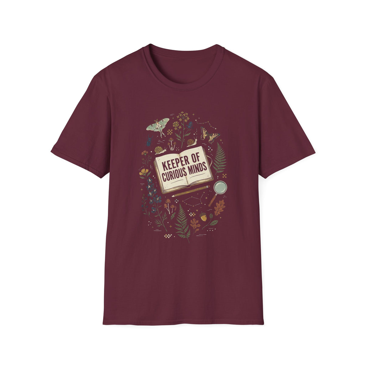 Keeper of Curious Minds T +Adult Size
