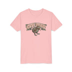 Youth Tee - "Dive Buddy" Kiwi Bird Graphic Kids T-Shirt