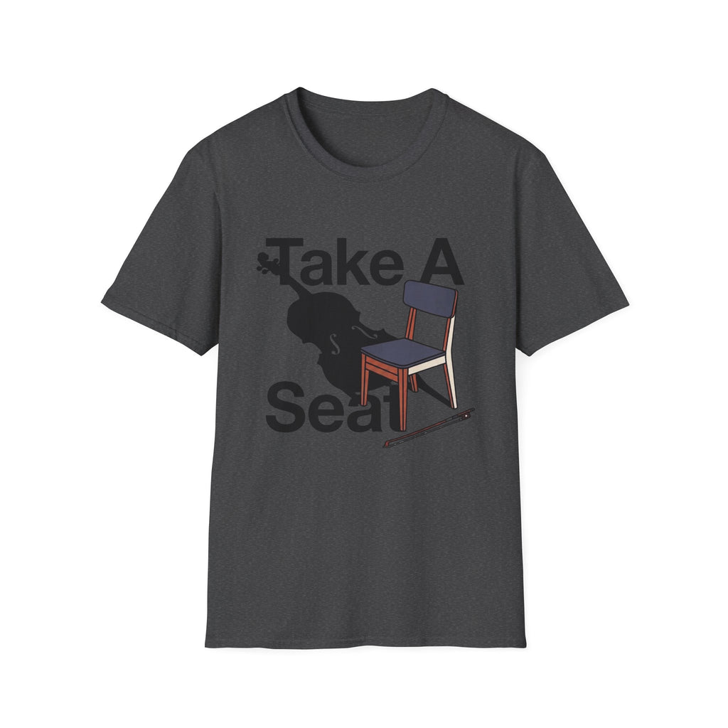Take A Seat T-Shirt – Cello Tee