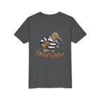 Kiwi Rugby Youth Tee — 'Egg Chaser' Vintage Sports Kids Shirt