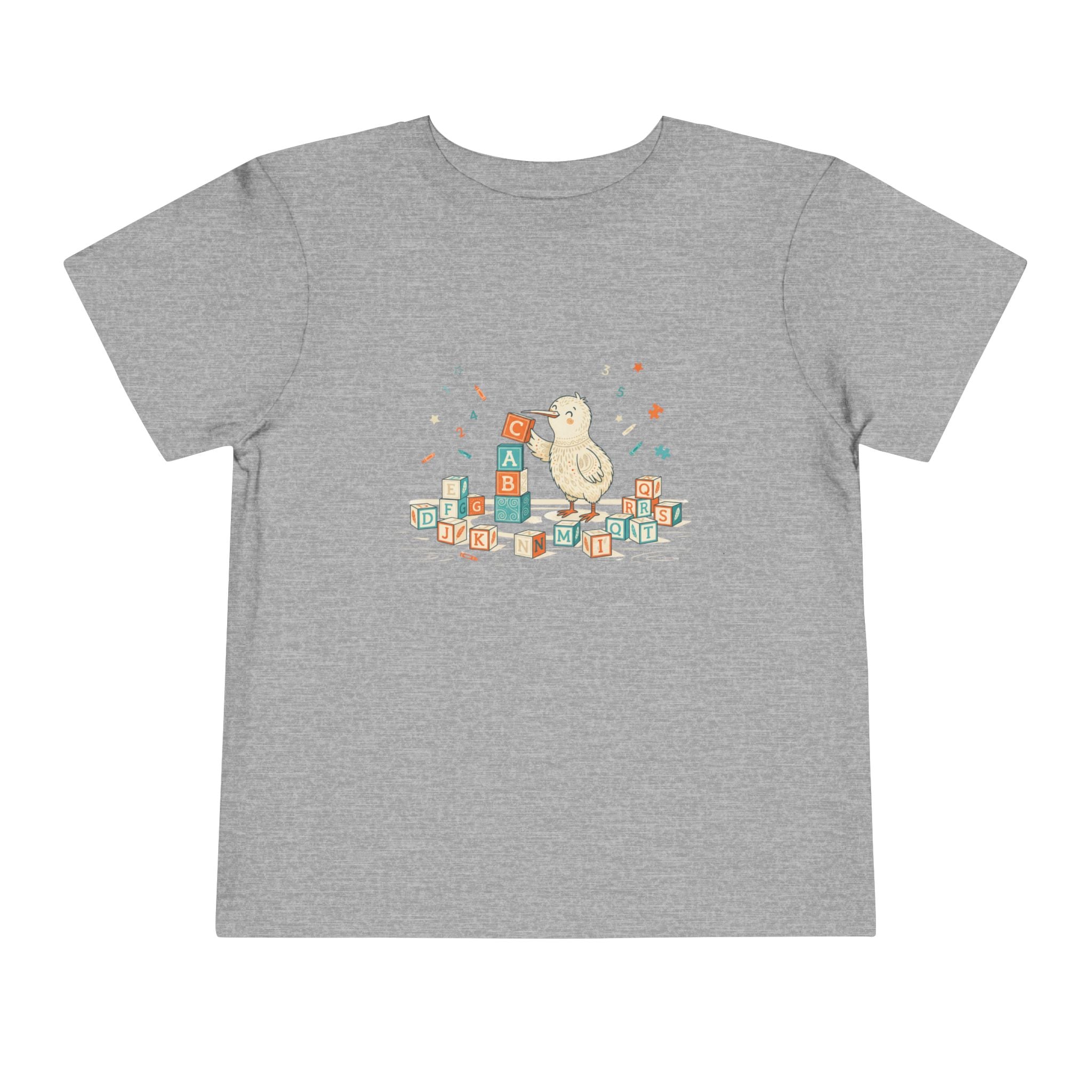 Kiwi Bird with ABC Blocks Infant Playtime Shirt