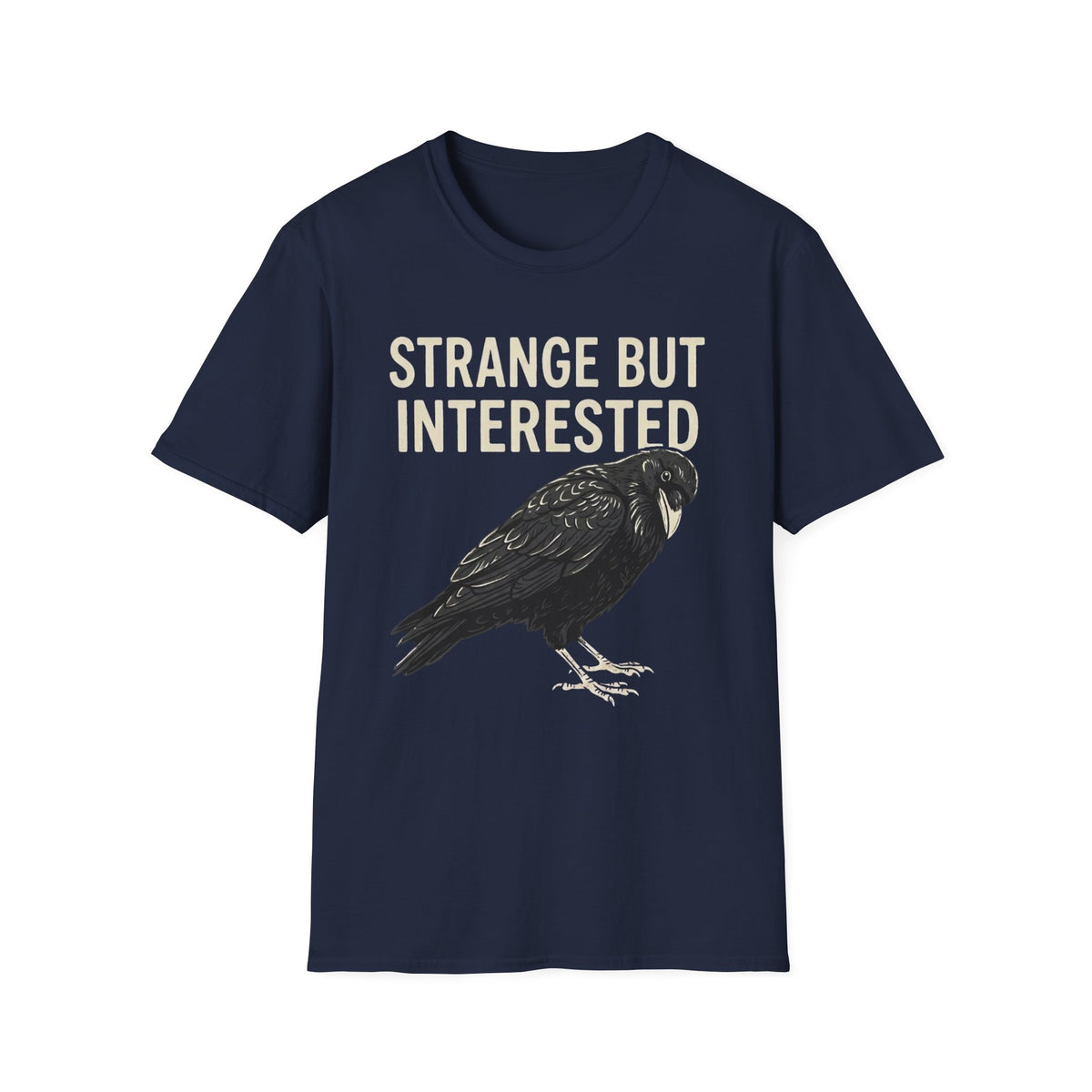 Strange But Interested Raven T +Adult Size