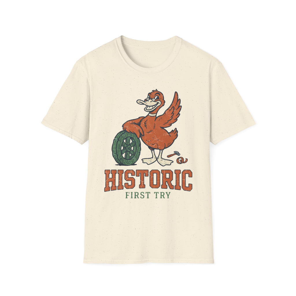 Historic First Try Duck T + Adult Size