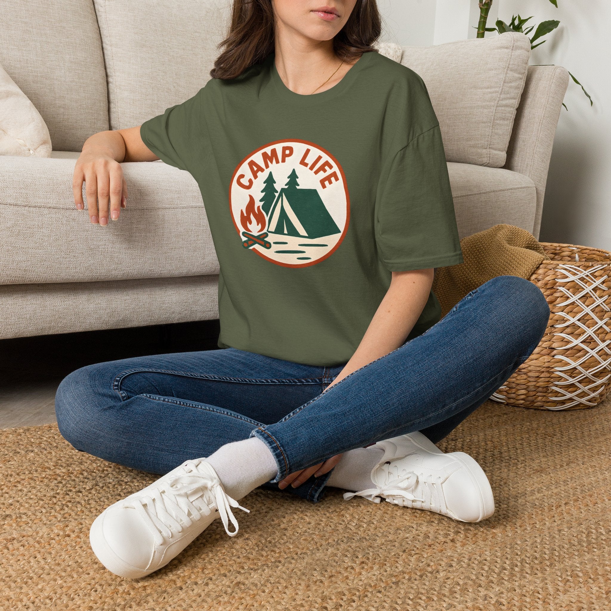 Camp Life Sign T-Shirt
