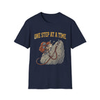 "One Step at a Time" Snail Climber T + Adult Size
