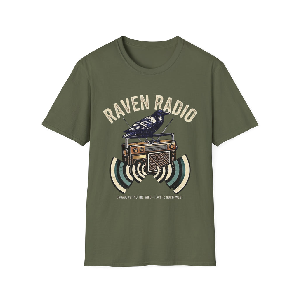 Raven Radio Tee +Adult Size