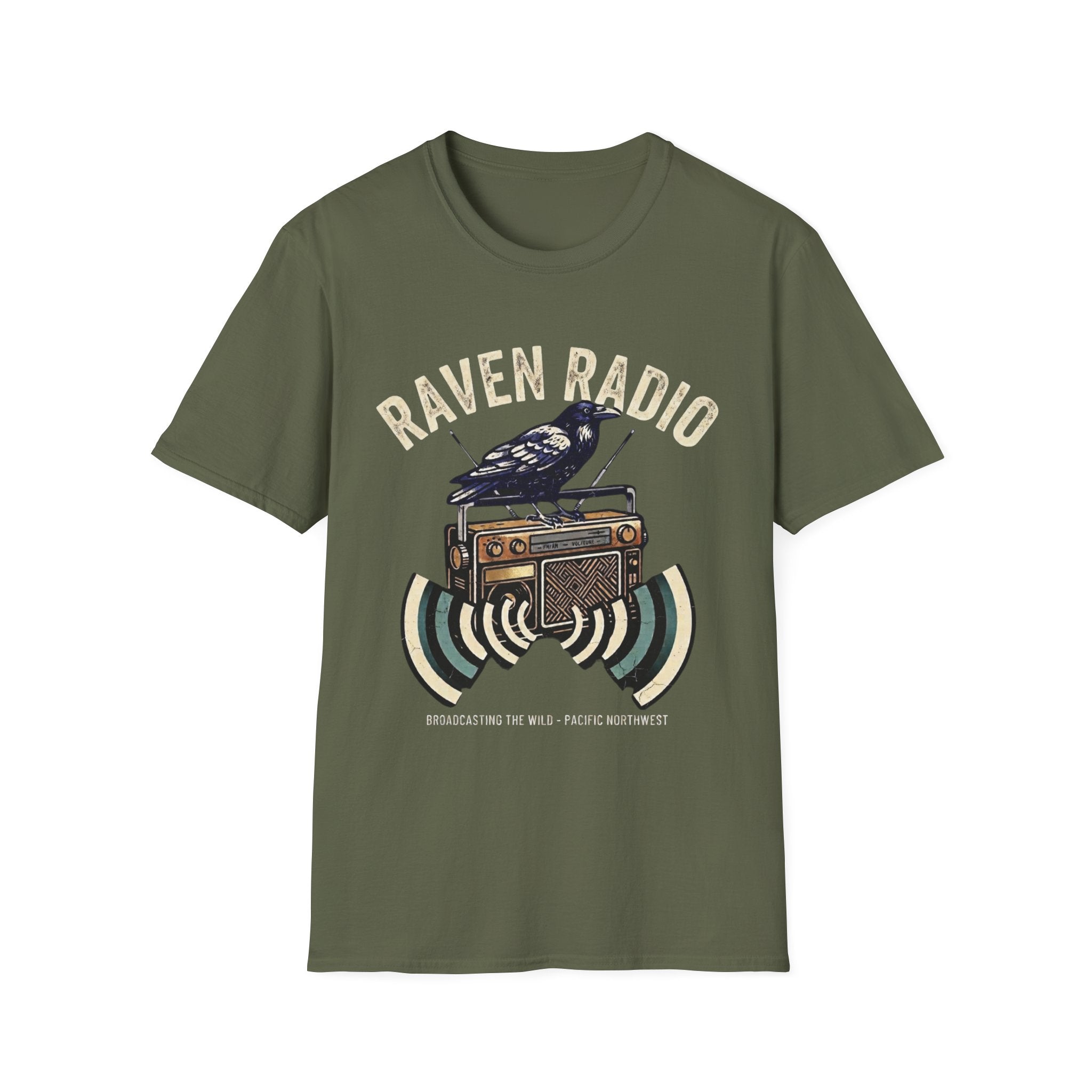 Raven Radio Tee +Adult Size