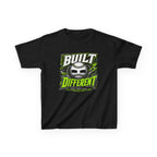"Built Different" Baseball Kids T
