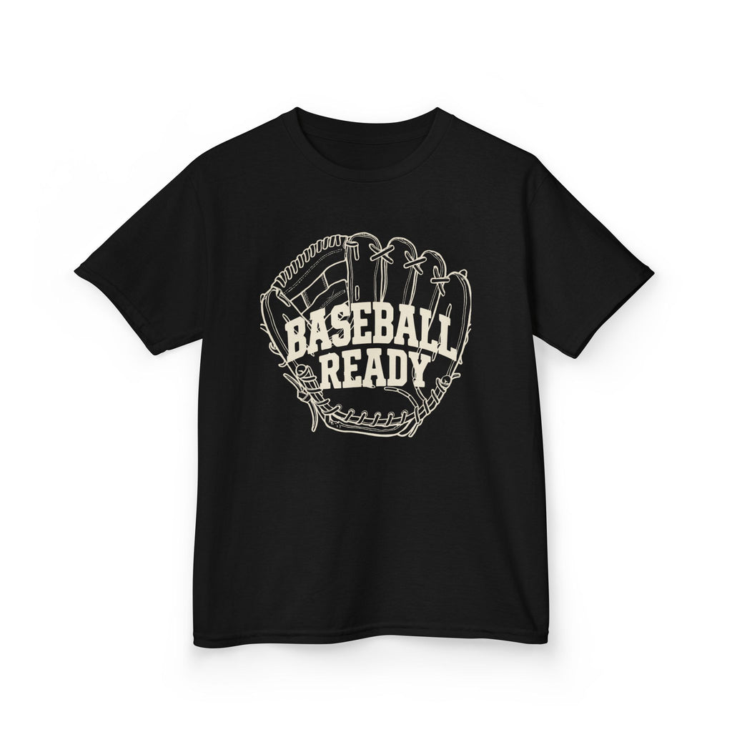 'Baseball Ready' Tee — Youth Baseball Glove Graphic Shirt