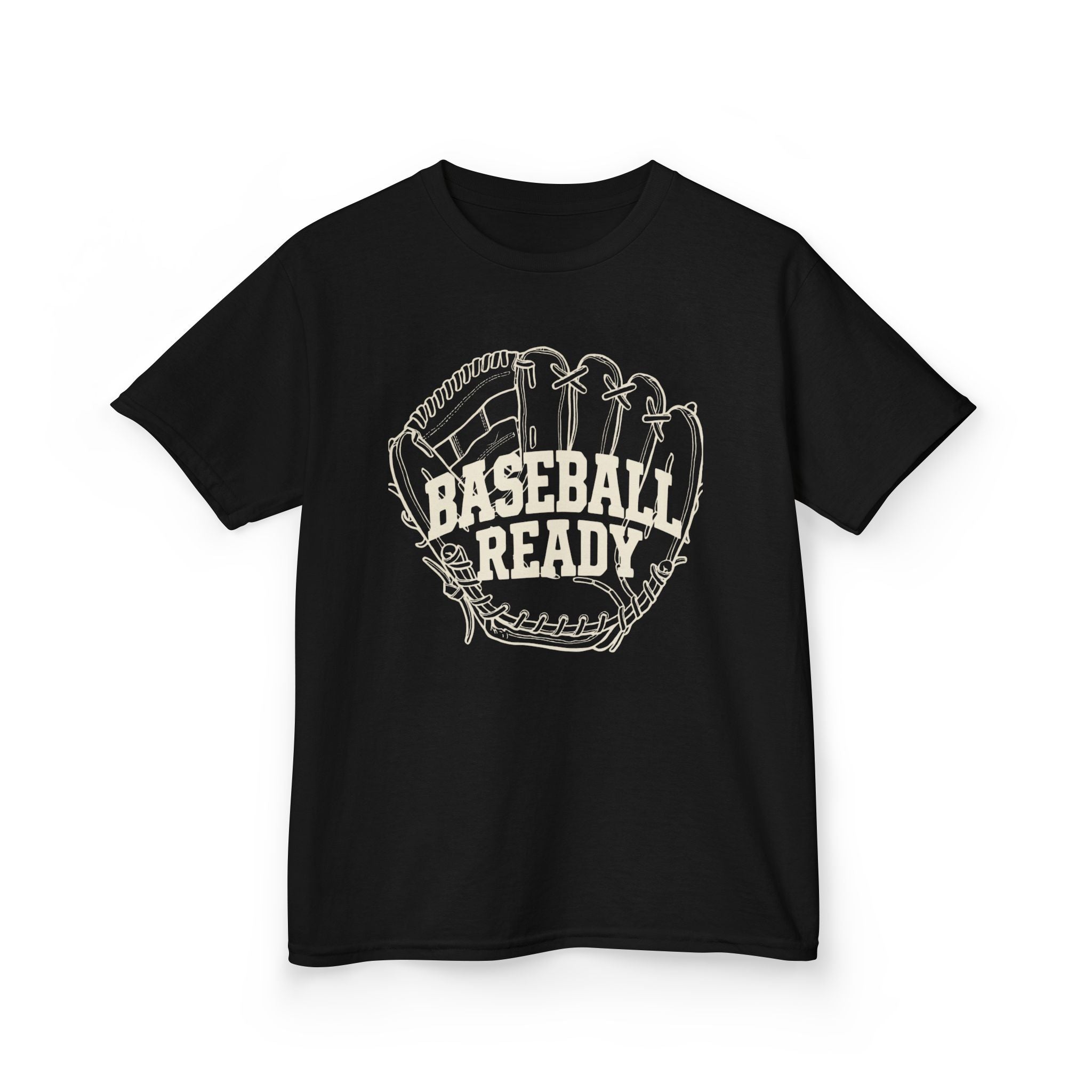 'Baseball Ready' Tee — Youth Baseball Glove Graphic Shirt