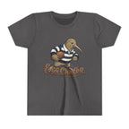 Kiwi Rugby Youth Tee — 'Egg Chaser' Vintage Sports Kids Shirt