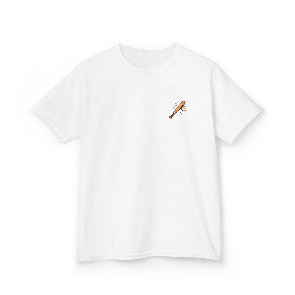 "Dinger!" Pixel Art Baseball T-Shirt – Double-Sided Sports Graphic Tee