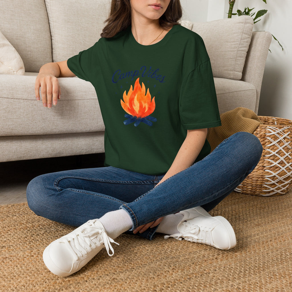 CampVibes Campfire Scene T-Shirt