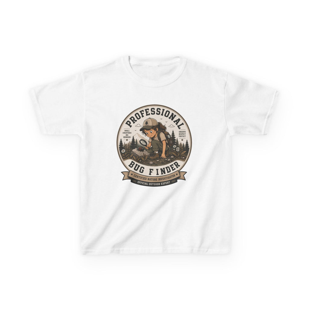 "Professional Bug Finder" Girl Explorer Shirt