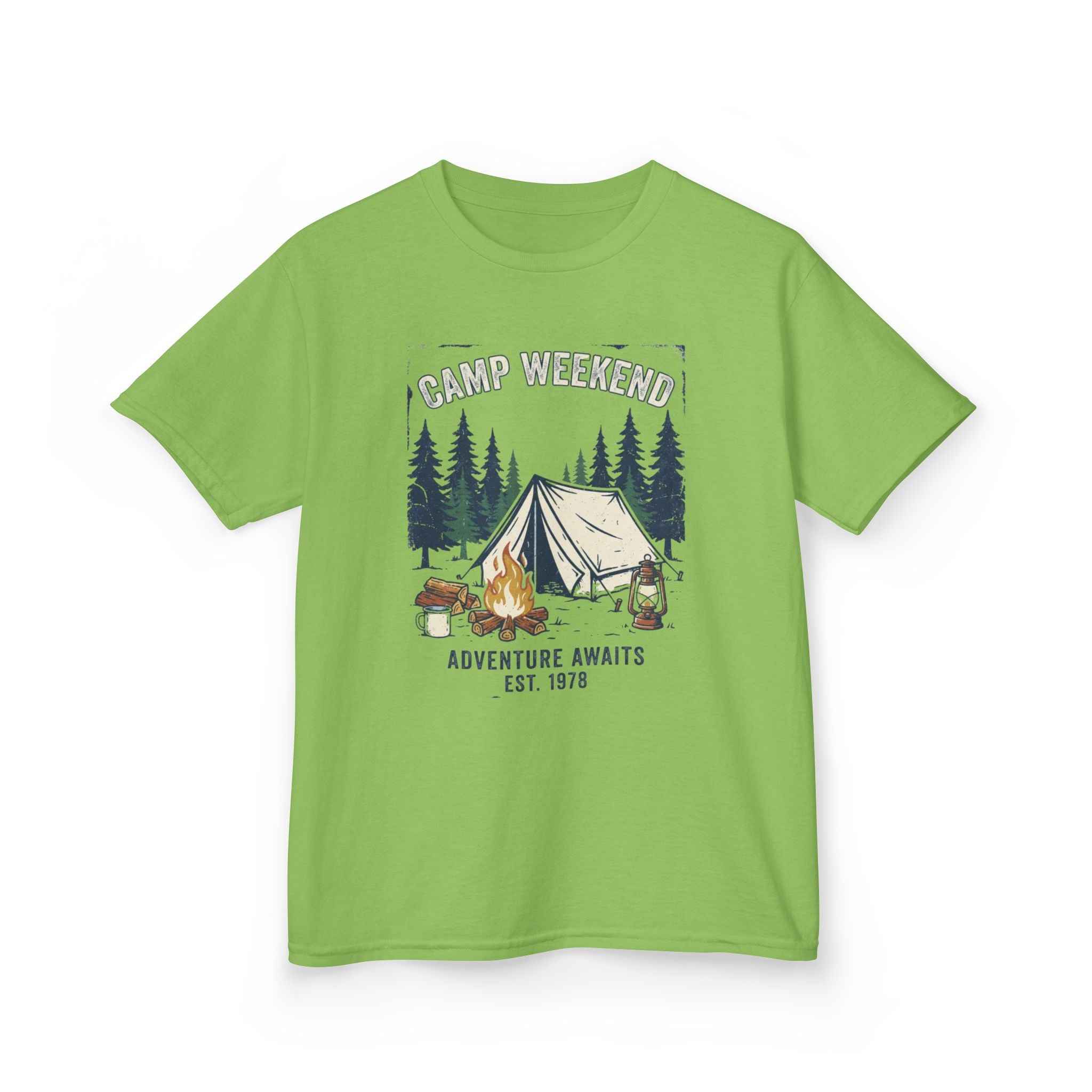 "Camp Weekend: Adventure Awaits" Kids T
