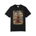 Ukiyo-e Cello Art T-Shirt - Japanese Woodblock Style