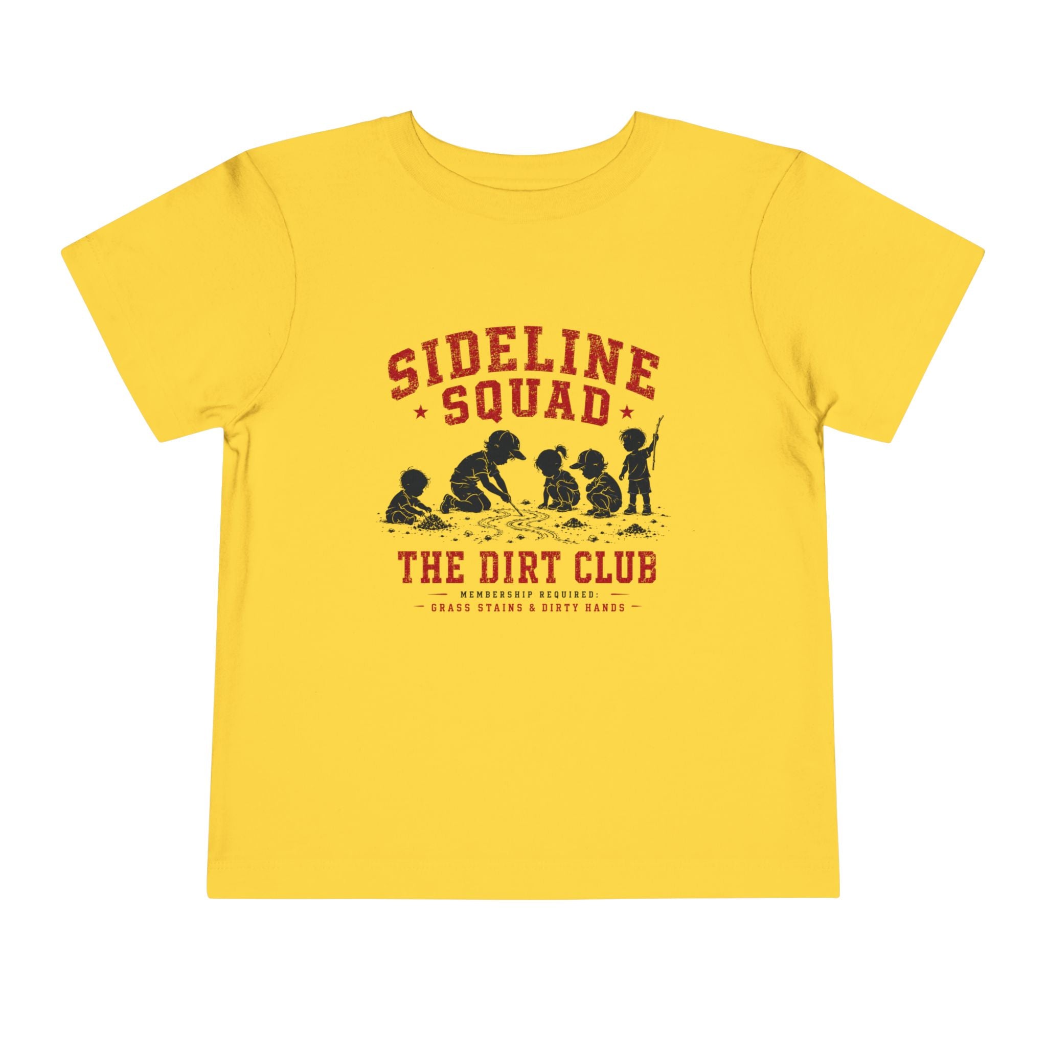 "Sideline Squad: The Dirt Club" Sports Graphic Shirt