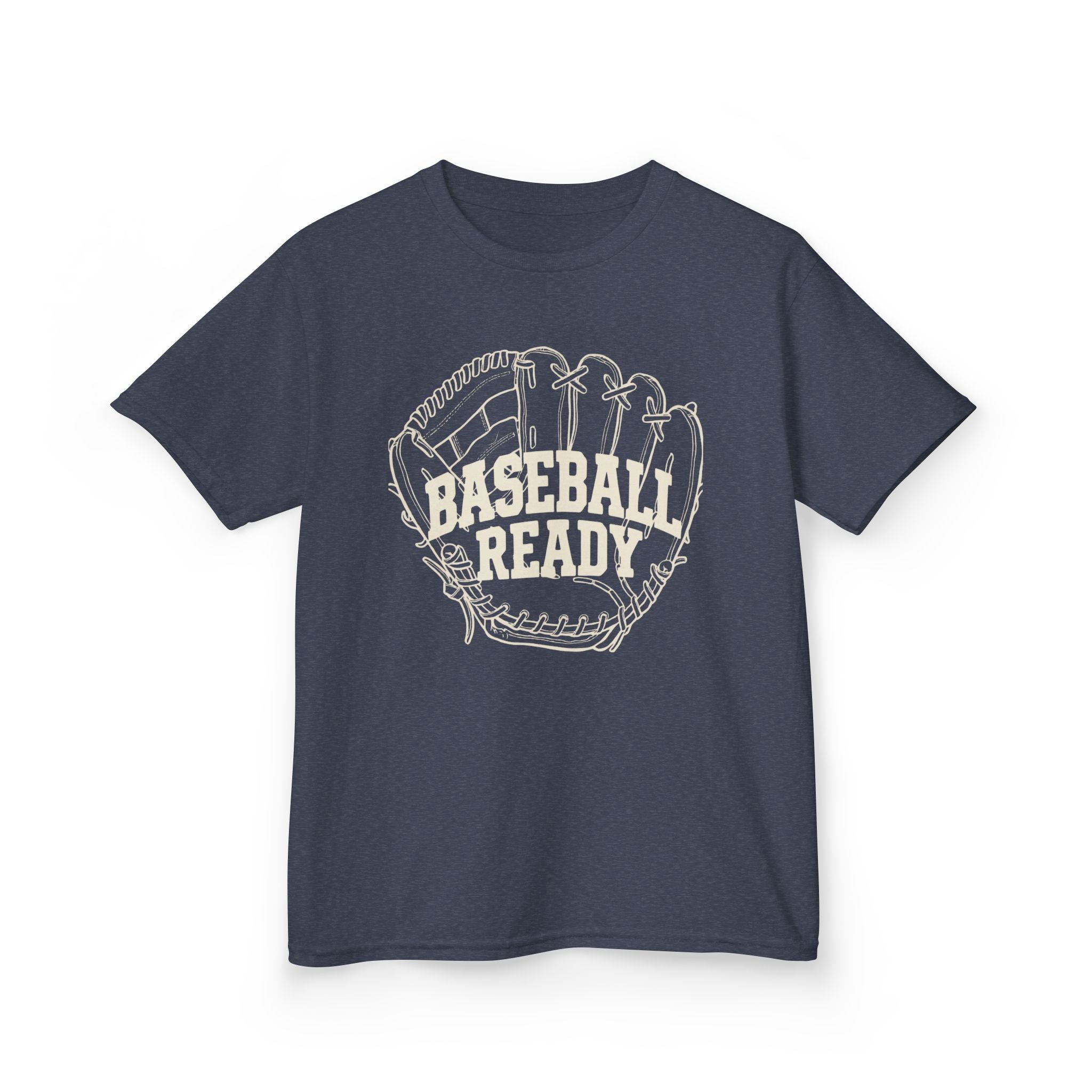 'Baseball Ready' Tee — Youth Baseball Glove Graphic Shirt