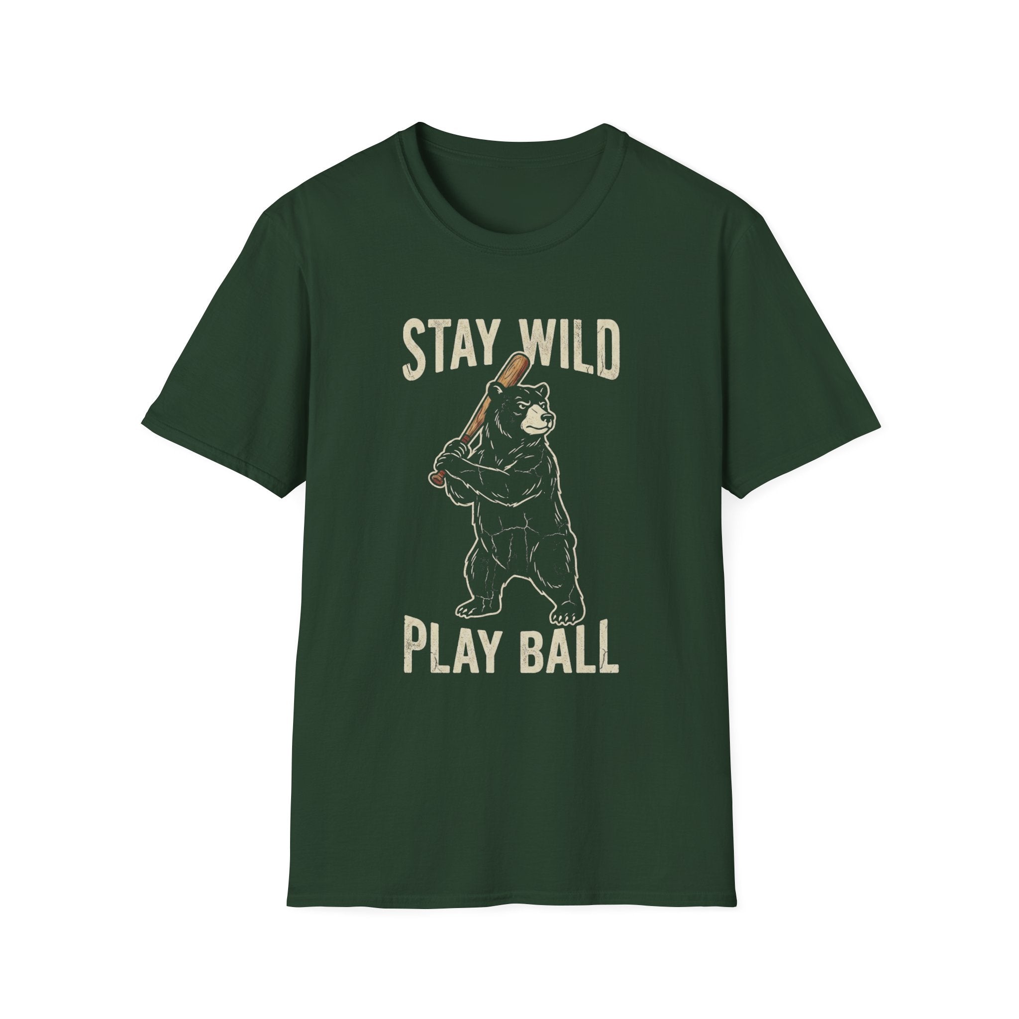 Stay Wild Play Ball Bear T + Adult Size