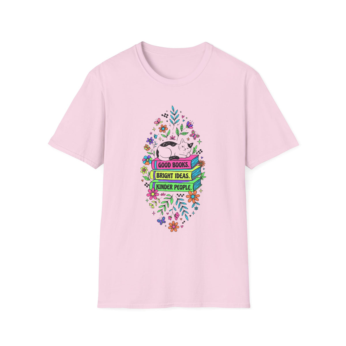 "Good Books, Bright Ideas, Good People" +Adult Size