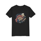 Royal Kiwi Youth T‑Shirt — Crowned Kiwi with Cape Kids Tee