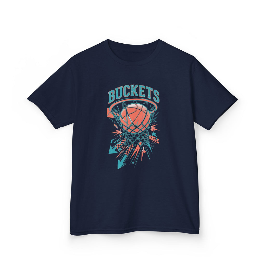 Kids 'Buckets' Basketball T