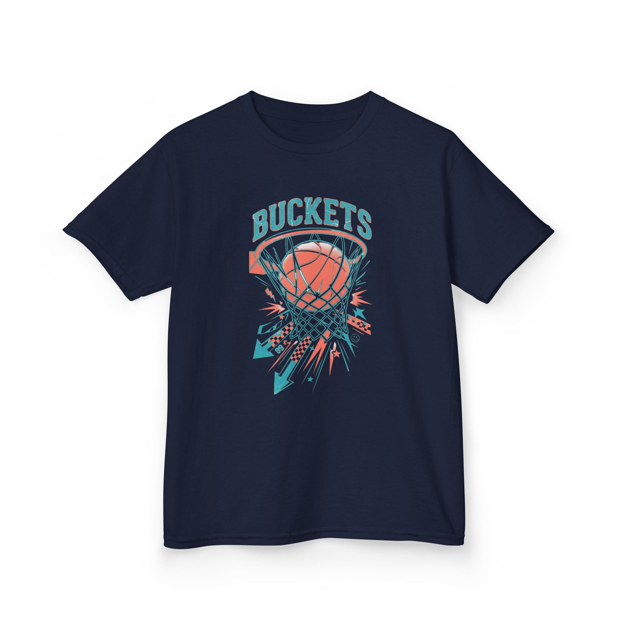 Kids 'Buckets' Basketball T