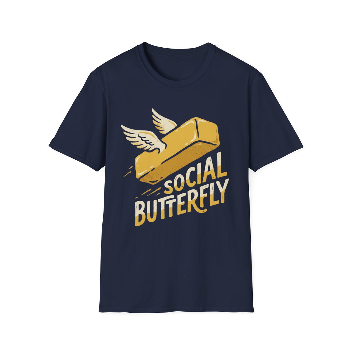 Social Butterfly T +Adult Size
