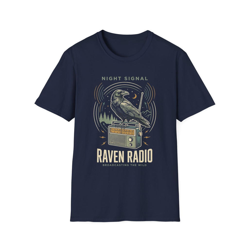 Night Signal Raven Radio T + Adult Size