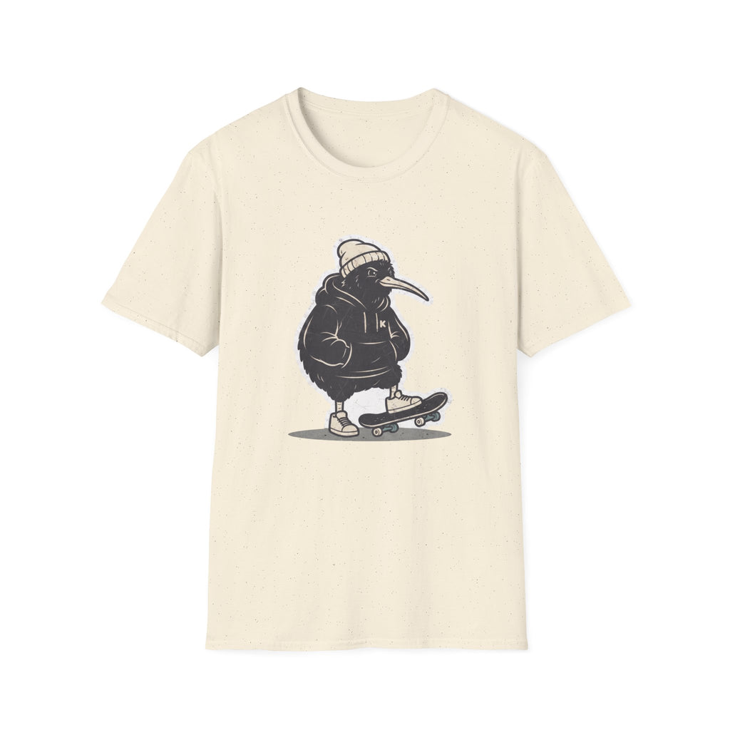 Kiwi Bird Skateboard Tee — Vintage Graphic T-Shirt